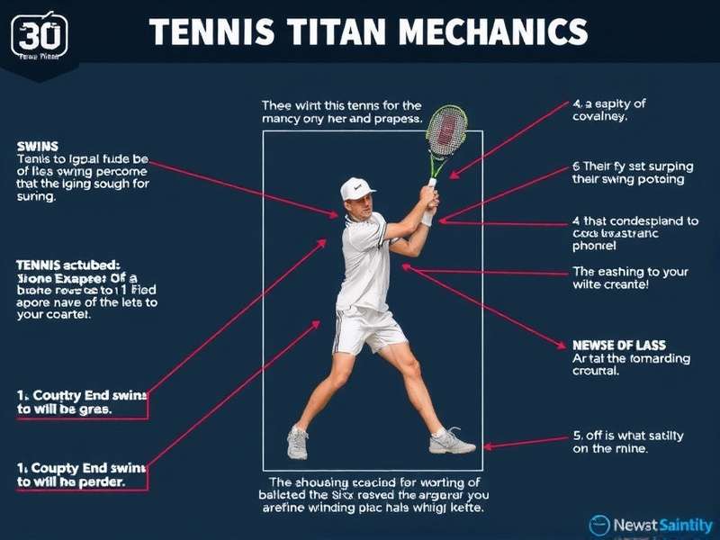 Tennis Titan's Unique Swing System Tennis Titan Swing Mechanics Diagram